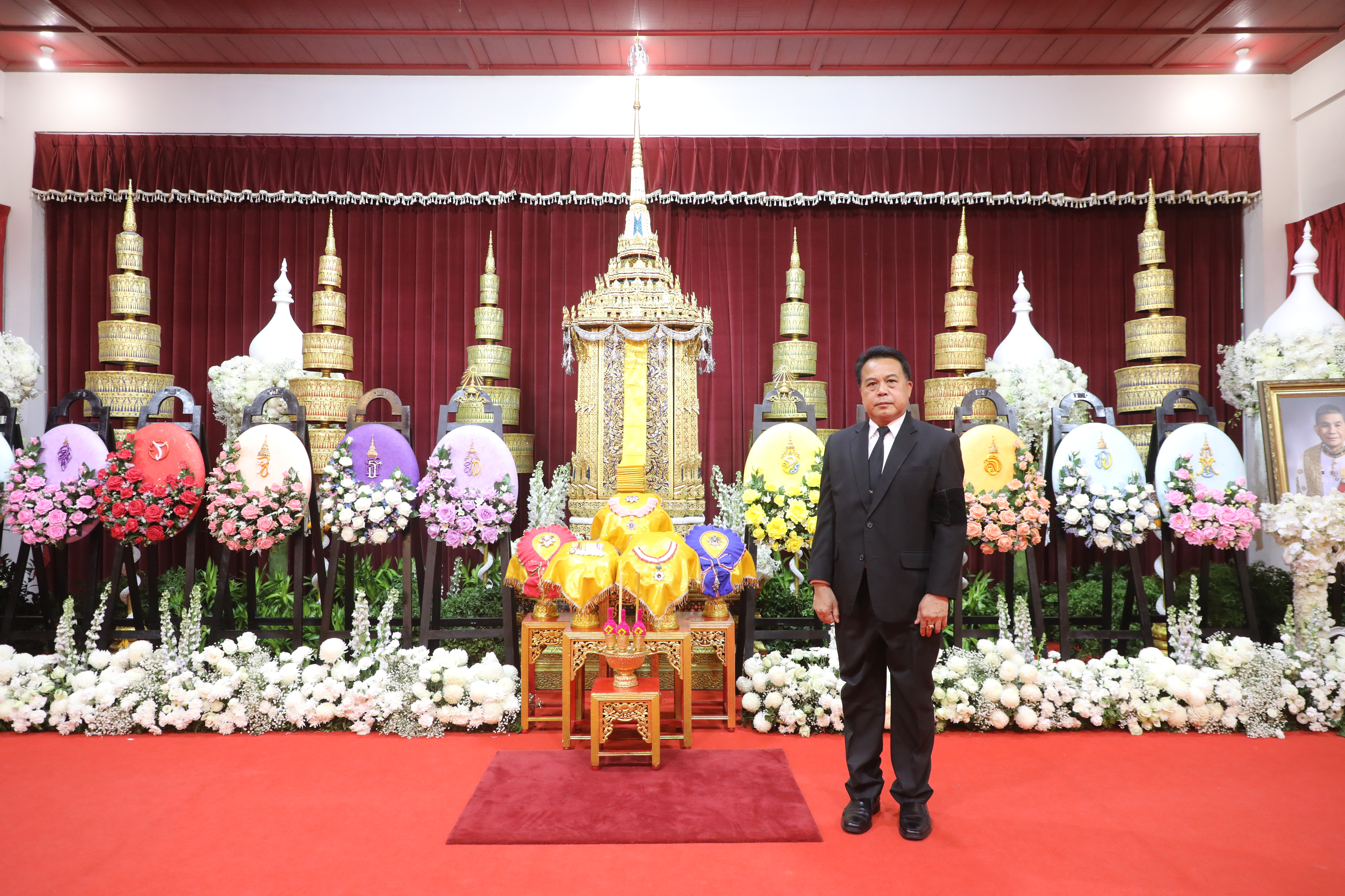 title - ส.ป.ก. ร่วมอาลัย เข้าร่วมงานสวดพระอภิธรรม นายจรัลธาดา กรรณสูต องคมนตรี อดีตปลัดกระทรวงเกษตรและสหกรณ์
